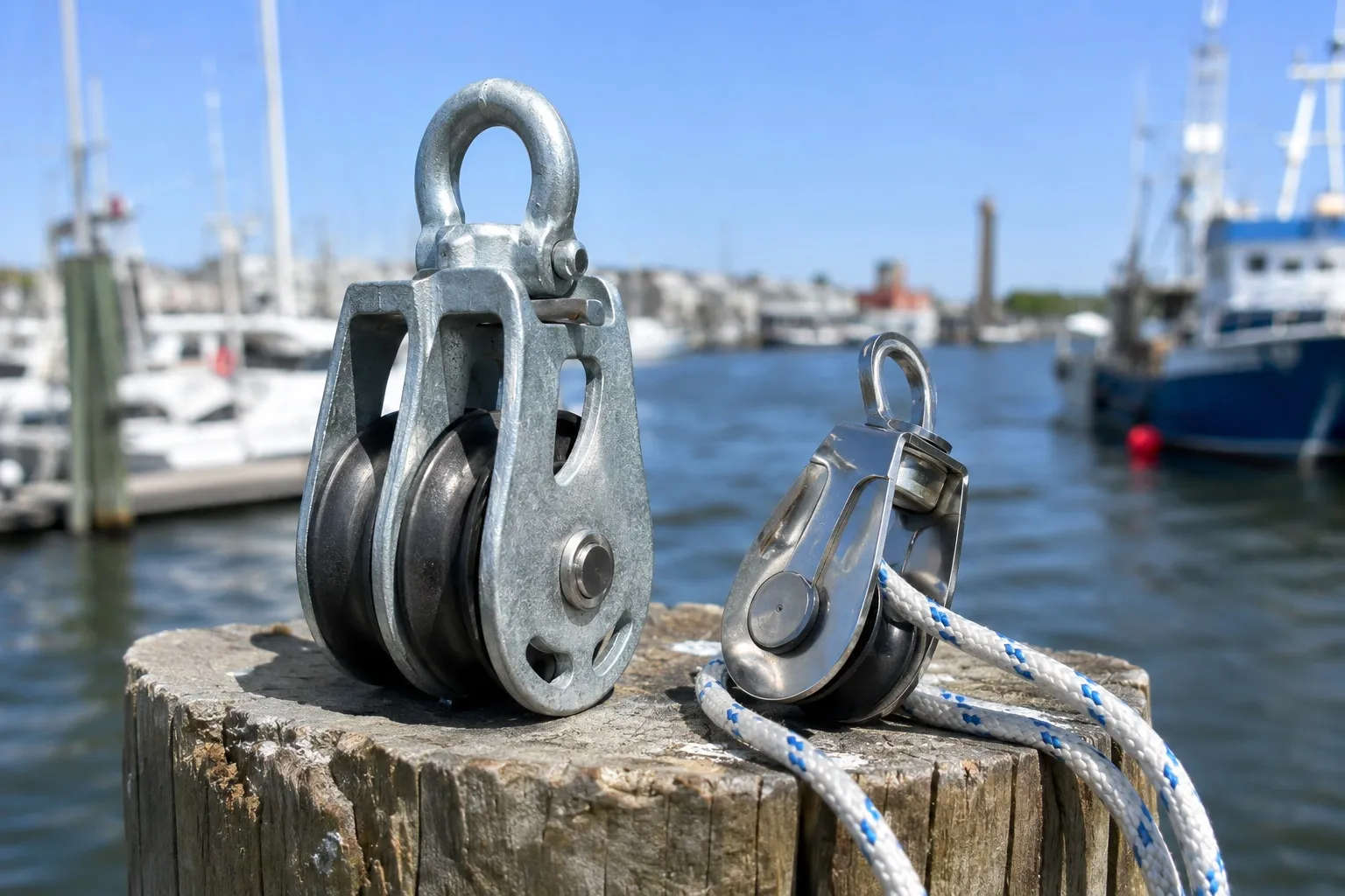 Blocks, Pulleys & Sheaves
