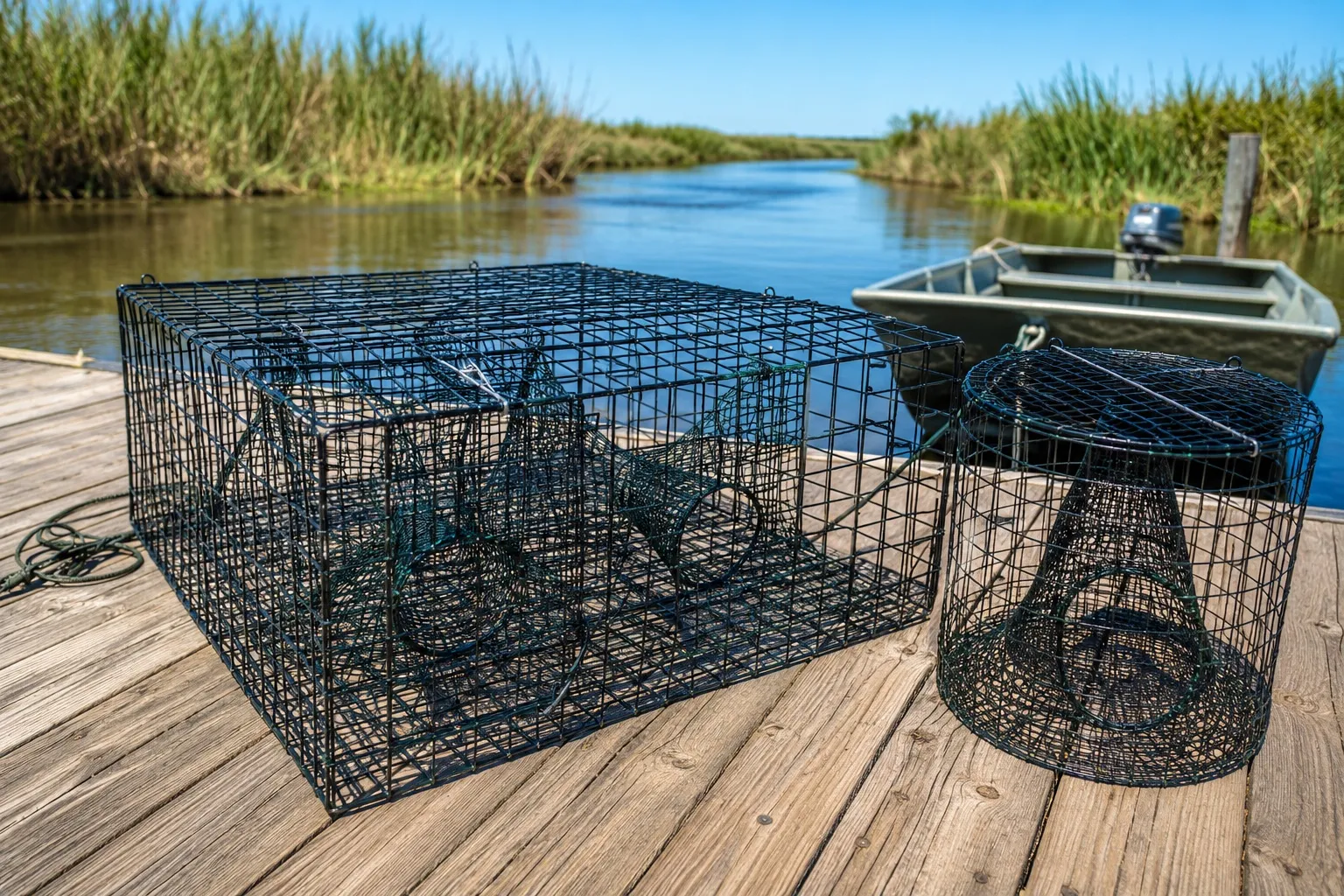 Fyke, Eel & Crawfish Traps