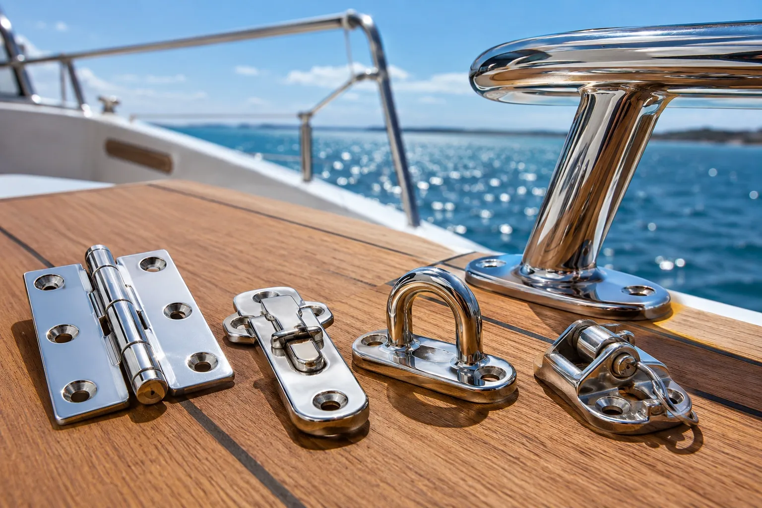 Stainless Deck Hardware